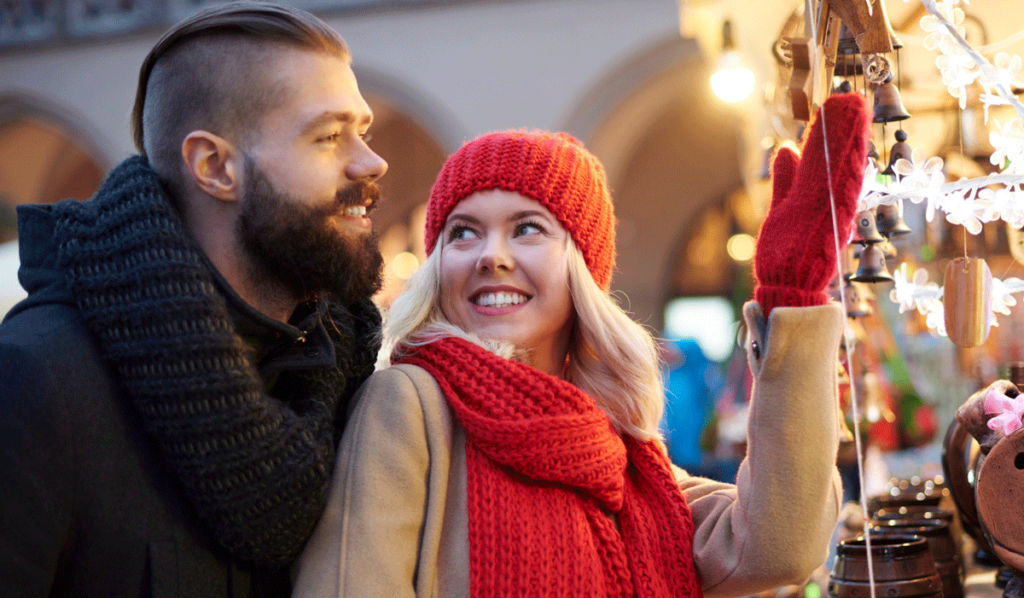 Chrichtliches Paar im Advent