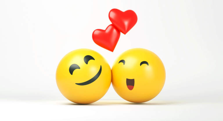 Emojies beim Flirten